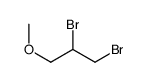 2,3-Dibromopropylmethyl ether结构式