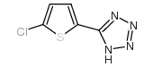 5-(5-CHLORO-2-THIENYL)-1H-TETRAZOLE structure