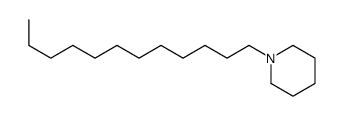 1-dodecylpiperidine Structure