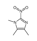 1,4,5-trimethyl-2-nitroimidazole结构式