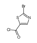 2-bromo-1,3-thiazole-5-carbonyl chloride Structure