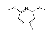 2H-Azepine,2,7-dimethoxy-4-methyl-(9CI)结构式