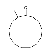 2-Methylcyclotridecane-1-one结构式