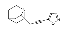 5-[3-(1-azabicyclo[2.2.2]octan-2-yl)prop-1-ynyl]-1,2-oxazole Structure