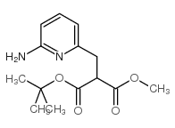 METHYL 3-(6-AMINOPYRIDIN-2-YL)-2-(TERT-BUTOXYCARBONYL)PROPANOATE Structure