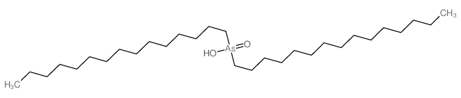 dipentadecylarsinic acid Structure