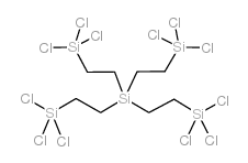 TETRAKIS(TRICHLOROSILYLETHYL)SILANE structure