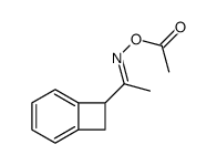 Ethanone, 1-bicyclo4.2.0octa-1,3,5-trien-7-yl-, O-acetyloxime结构式