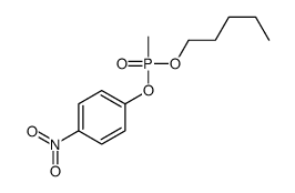 1-[methyl(pentoxy)phosphoryl]oxy-4-nitrobenzene结构式