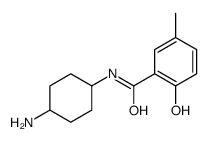 Benzamide, N-(cis-4-aminocyclohexyl)-2-hydroxy-5-methyl- (9CI)结构式