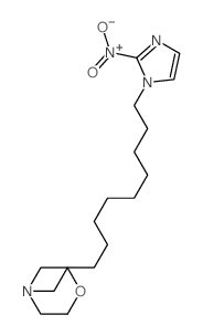 4-[11-(2-nitroimidazol-1-yl)undecyl]morpholine结构式