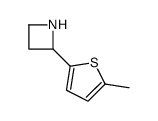 Azetidine, 2-(5-methyl-2-thienyl)- (9CI) structure