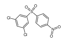 1,3-dichloro-5-((4-nitrophenyl)sulfonyl)benzene Structure