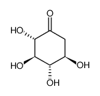 2L-(2,4/3,5)-2,3,4,5-tetrahydroxycyclohexan-1-one结构式