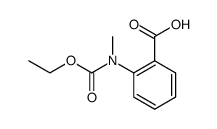 N-carbethoxy-N-methylanthranilic acid Structure