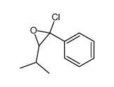 1-Chlor-2-isopropyl-1-phenyloxiran结构式