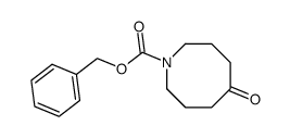 1-Benzyloxycarbonyl-5-oxoperhydroazocine结构式