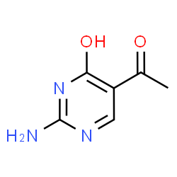 4(3H)-PYRIMIDINONE, 5-ACETYL-2-AMINO-结构式