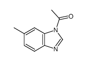 1H-Benzimidazole,1-acetyl-6-methyl-(9CI)结构式