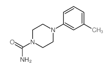 1-Piperazinecarboxamide,4-(3-methylphenyl)- Structure