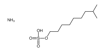 ammonium isodecyl sulphate结构式