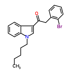 (1-pentyl-3-(2-bromophenylacetyl)indole)图片