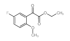 ETHYL 5-FLUORO-2-METHOXYBENZOYLFORMATE picture