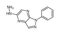 (1-phenylpyrazolo[3,4-b]pyrazin-5-yl)hydrazine Structure