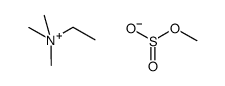 trimethylethylammonium methylsulfite Structure