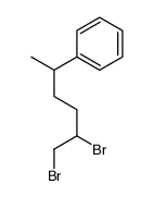 5,6-dibromohexan-2-ylbenzene结构式