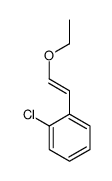 2-(O-CHLOROPHENYL)-1-ETHOXYLETHYLENE (CIS TRANS MIXTURE) Structure