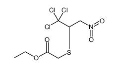 ETHYL 2-((1,1,1-TRICHLORO-3-NITROPROPAN-2-YL)THIO)ACETATE picture