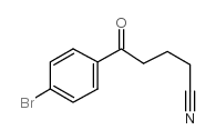 5-(4-BROMOPHENYL)-5-OXOVALERONITRILE结构式