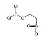 2-(METHYLSULFONYL)ETHYL DICHLORO- PHOSPHITE structure