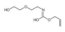 prop-2-enyl N-[2-(2-hydroxyethoxy)ethyl]carbamate Structure