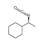 (S)-(+)-1-CYCLOHEXYLETHYL ISOCYANATE Structure