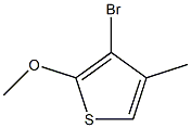 3-bromo-2-methoxy-4-methylThiophene Structure