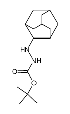 2-(2-Adamantyl)hydrazincarbonsaeure(tert-butyl)ester Structure