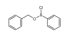 benzyloxy-chloro-phenyl-borane Structure