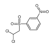 1-(2,2-dichloroethylsulfonyl)-3-nitrobenzene Structure