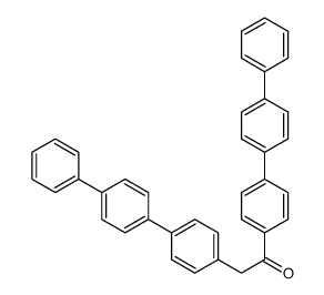 1,2-bis[4-(4-phenylphenyl)phenyl]ethanone结构式