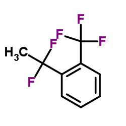 1-(1,1-Difluoroethyl)-2-(trifluoromethyl)benzene结构式