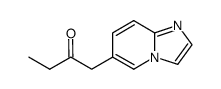 1-Imidazo[1,2-a]pyridin-6-yl-butan-2-one Structure