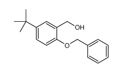 (2-(BENZYLOXY)-5-(TERT-BUTYL)PHENYL)METHANOL Structure