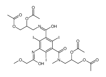 Tetra-O-acetyl Iopromide Structure