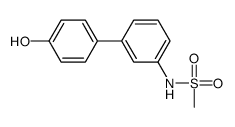 N-[3-(4-hydroxyphenyl)phenyl]methanesulfonamide结构式