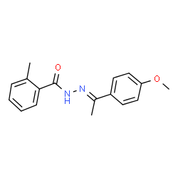 N'-[1-(4-methoxyphenyl)ethylidene]-2-methylbenzohydrazide picture