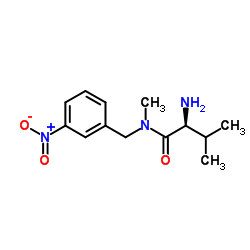 N-Methyl-N-(3-nitrobenzyl)-L-valinamide Structure