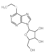 6-Ethylthioinosine Structure