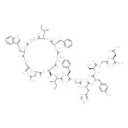 des-phenylalanine-anantin结构式